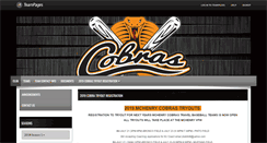 Desktop Screenshot of mchenrycobras.com